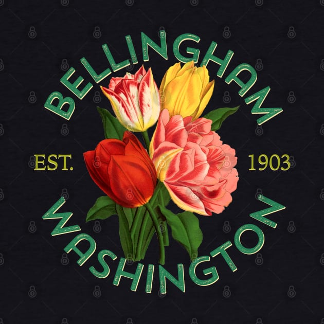 Bellingham Washington Spring Tulip Gardeners Floral by Pine Hill Goods